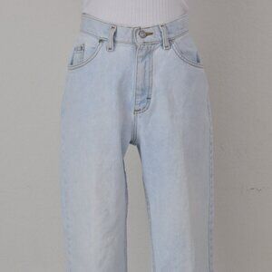 Vintage 90s Lee Mom Light Wash‎ Altered Jeans size 12 short | 31 waist